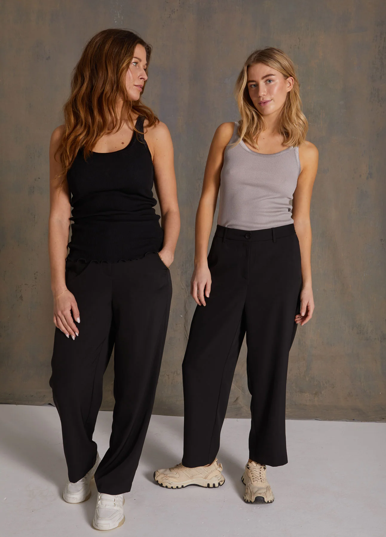 CC HEART ZIJDEN TRÄGERTOP - Black - Afbeelding 9