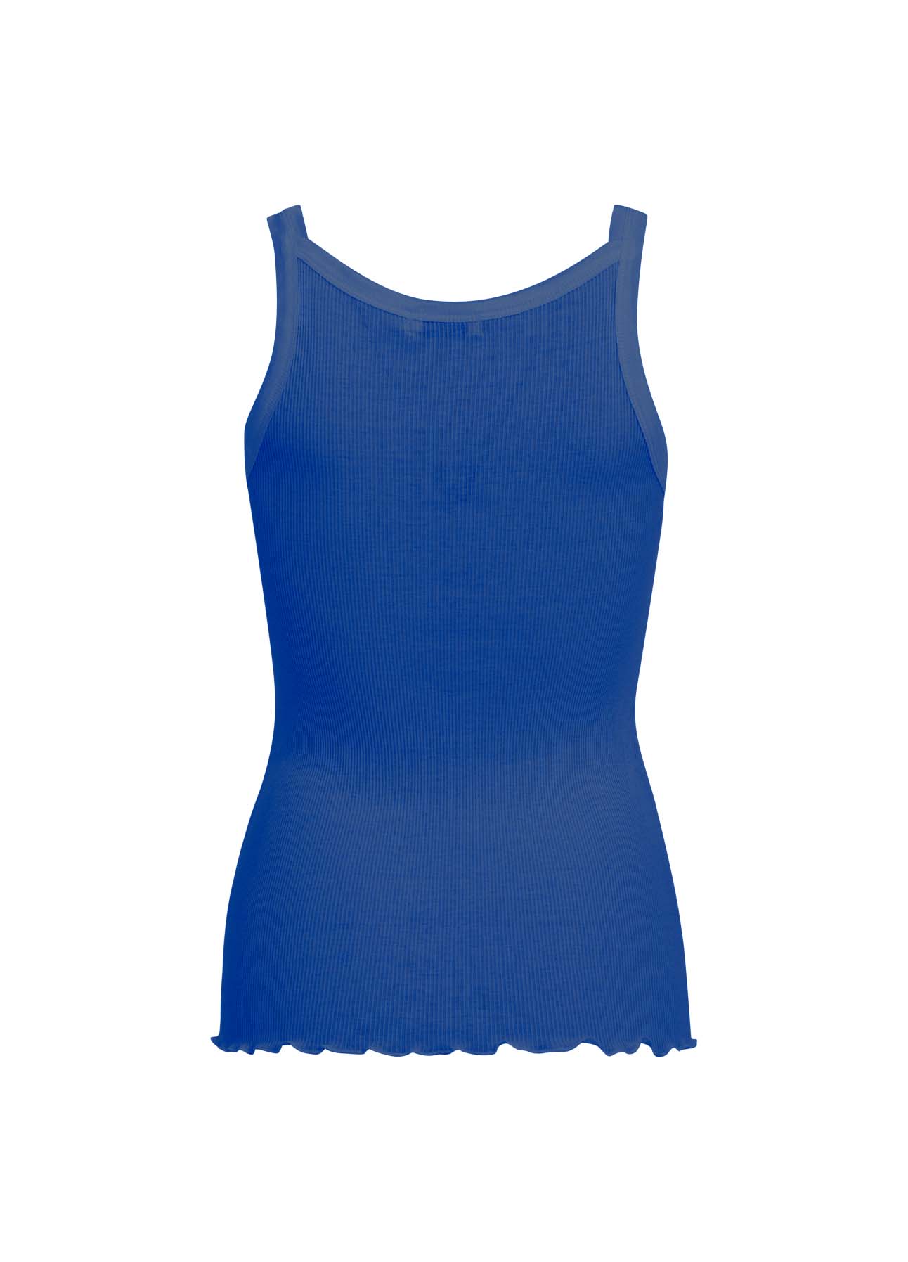 CC HEART ZIJDEN TRÄGERTOP - Cobalt Blue - Afbeelding 5
