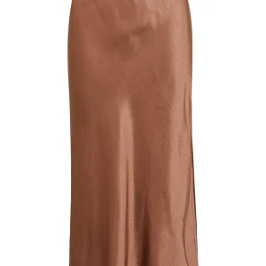 CC HEART SKYLER HALFLANGE ROK - Metallic brown