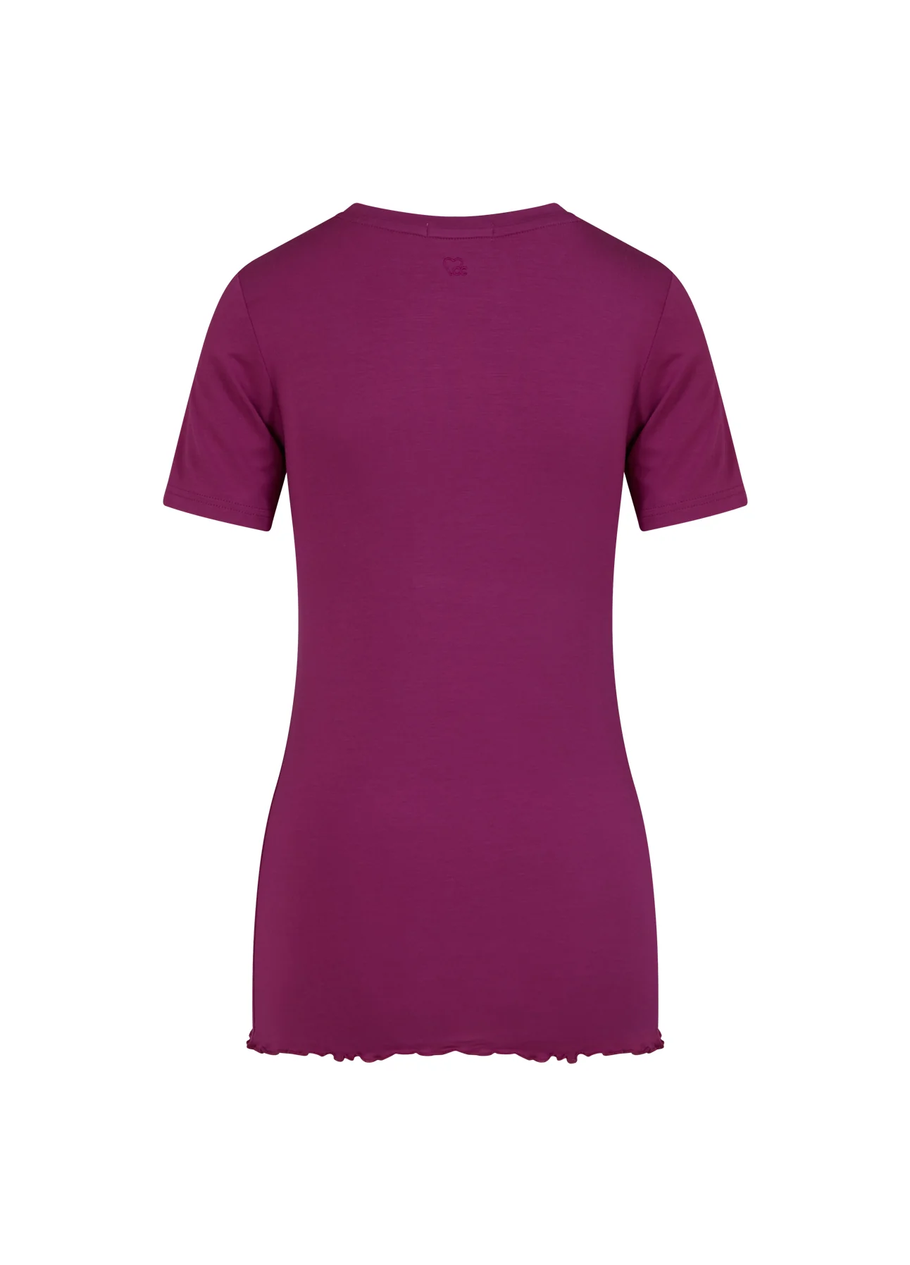 CC HEART SOFIA KORTE MOUW BLOUSE - Berry - Afbeelding 7