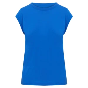 CC HEART T-SHIRT - Electric blue