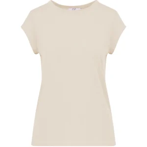 CC HEART T-SHIRT - Light khaki