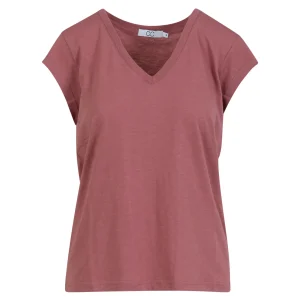 CC HEART V-HALS T-SHIRT - Apple butter