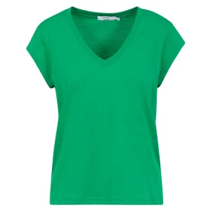 CC HEART V-HALS T-SHIRT - Emerald green