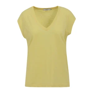 CC HEART V-HALS T-SHIRT - Sunny Yellow