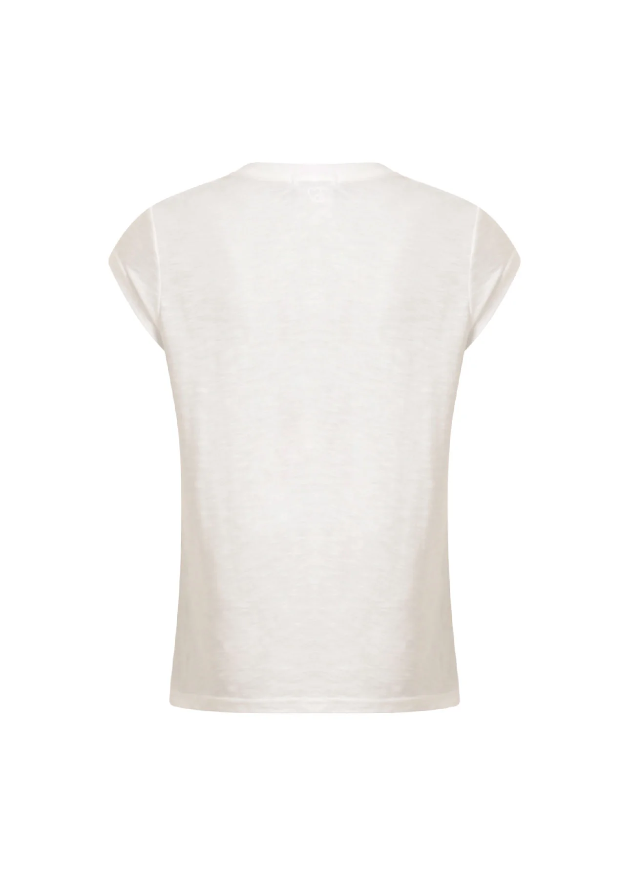 CC HEART V-HALS T-SHIRT - White - Afbeelding 7