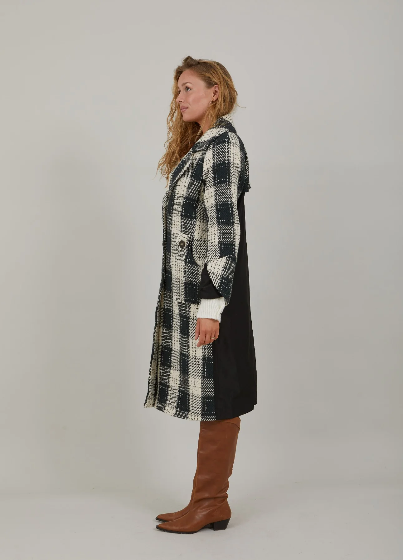 CHECK MIX COAT - Check mix - Afbeelding 6