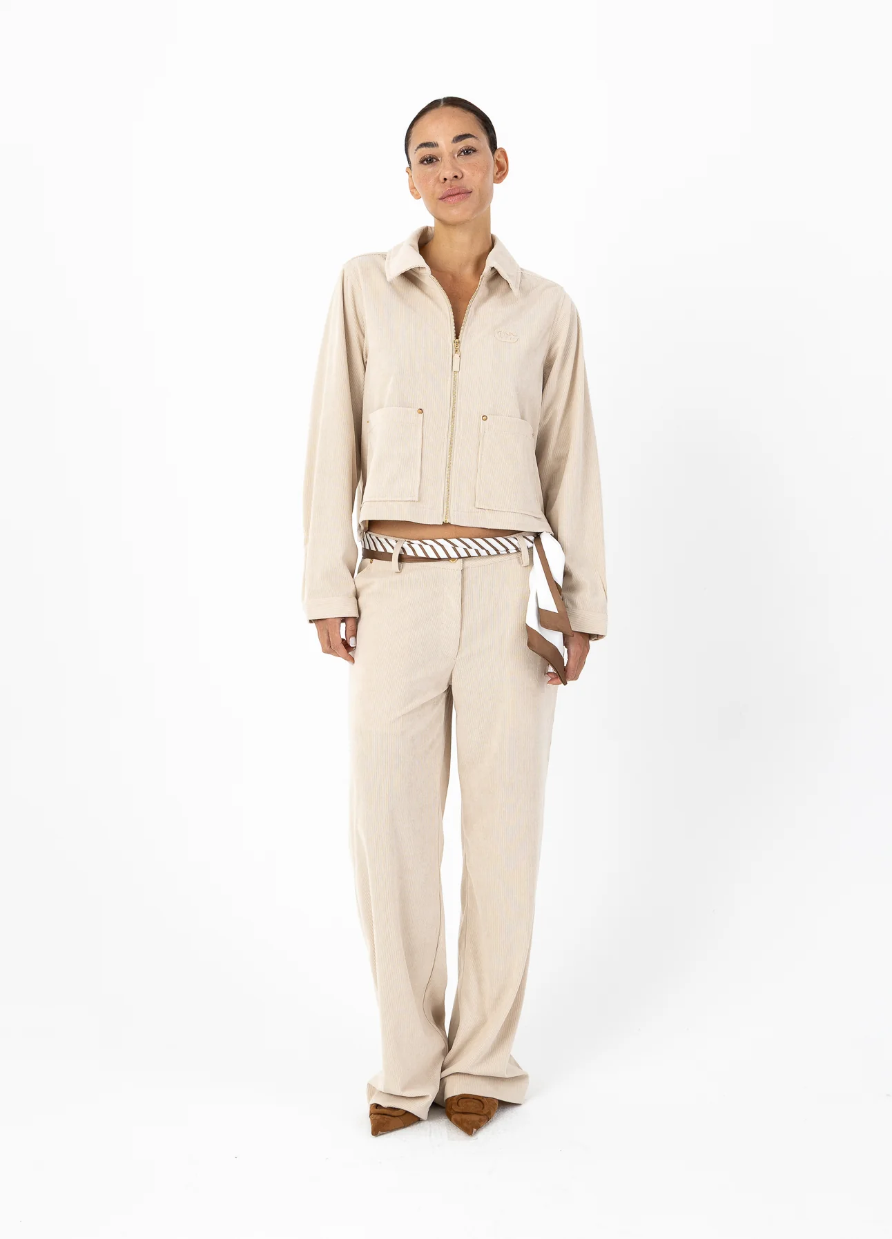 CORDUROY JAS - Pearl - Afbeelding 3