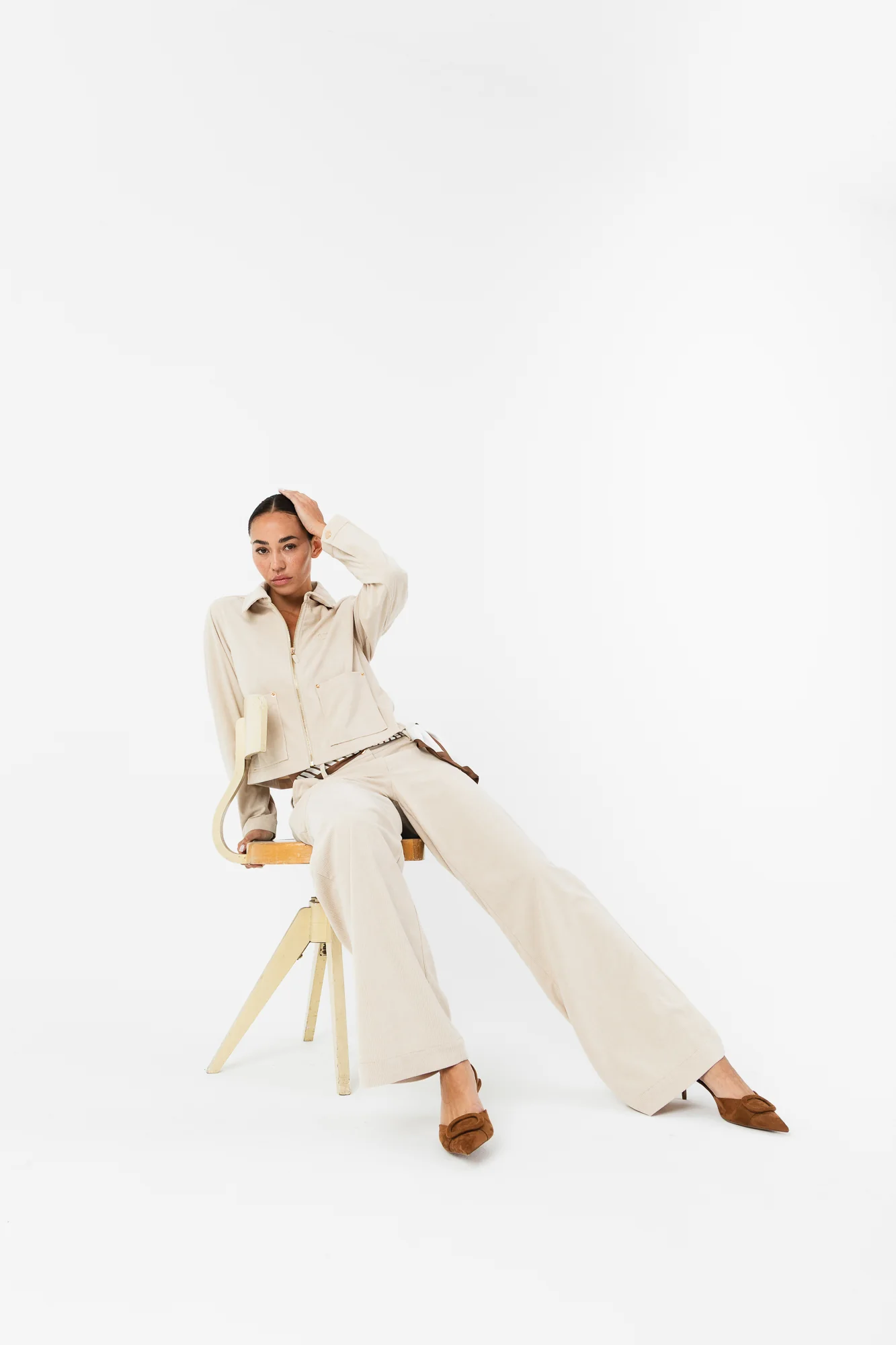 CORDUROY JAS - Pearl - Afbeelding 8