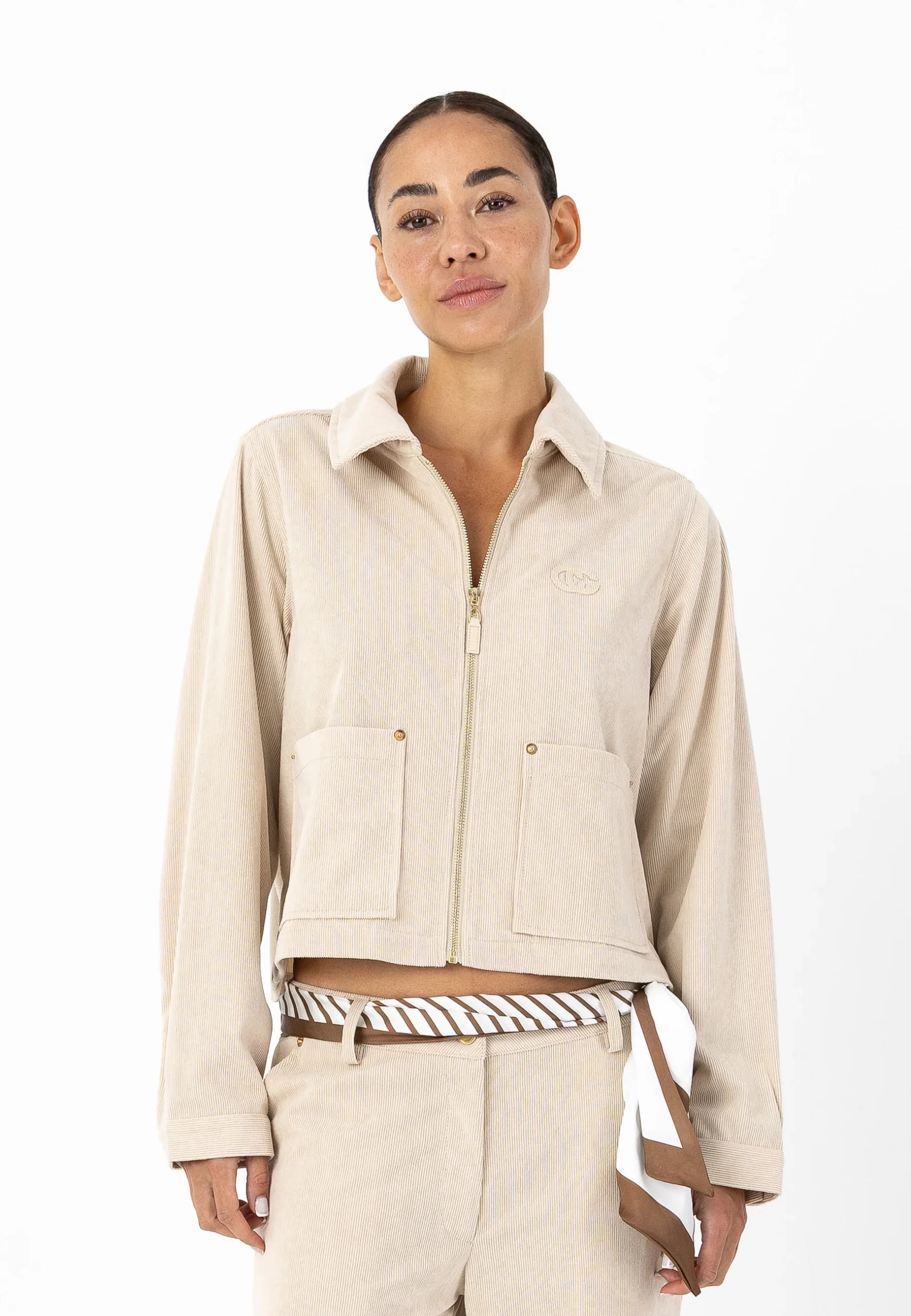 CORDUROY JAS - Pearl - Afbeelding 2