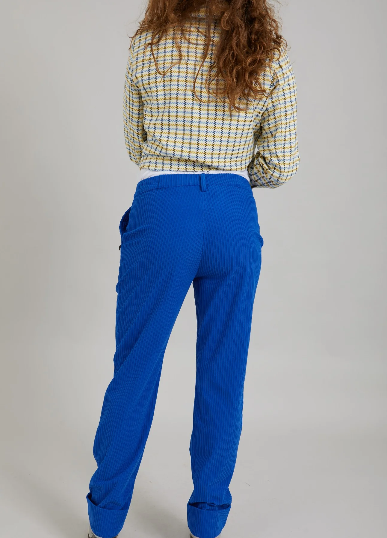 CORDUROY TROUSERS - STELLA FIT - Midnight blue - Afbeelding 7