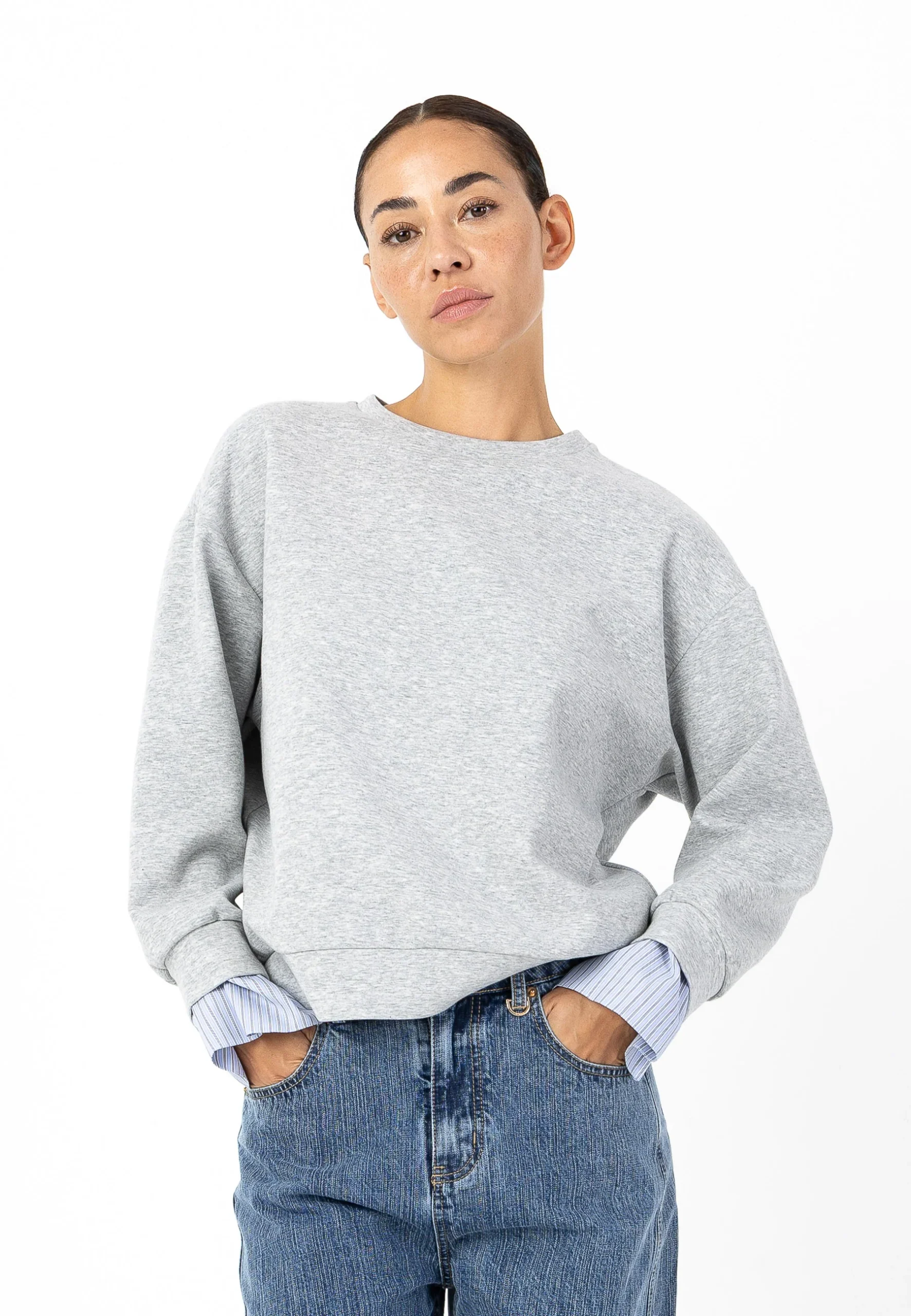 DENIM BROEK - ANNA FIT - Light blue denim - Afbeelding 7