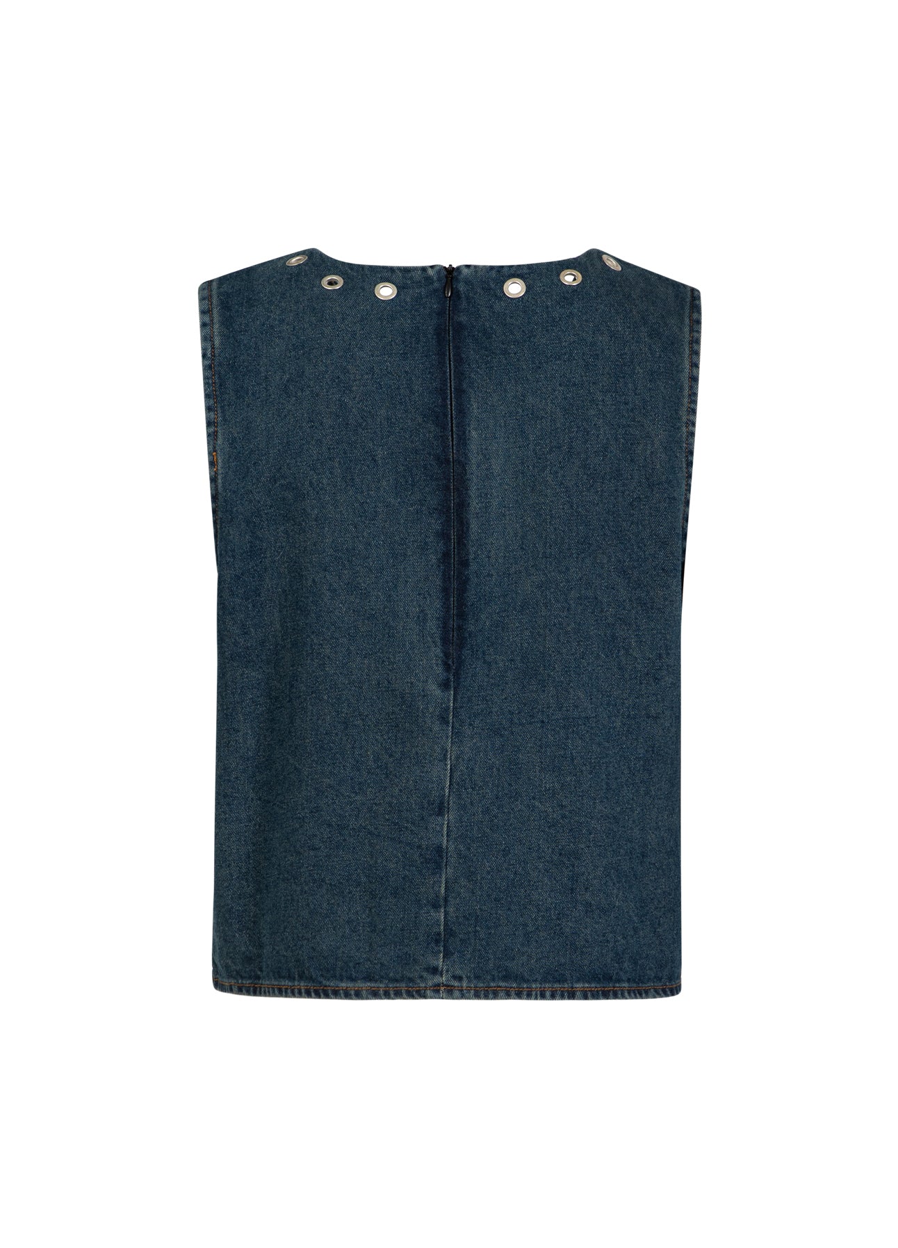DENIM TOP MET OOGJES - Afbeelding 3