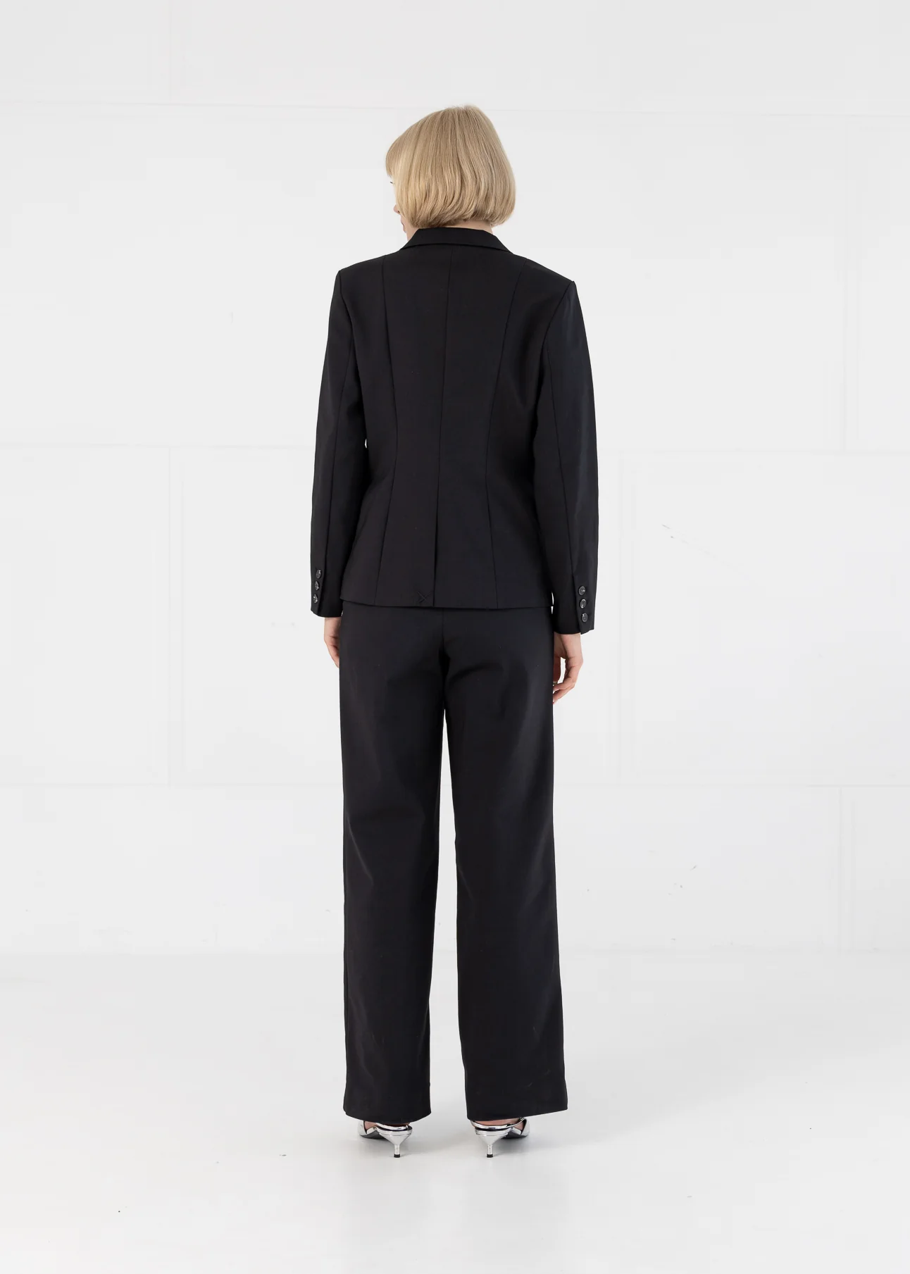 DUBBELDRADIGE BLAZER MET PRAKTISCHE DETAILS - Black - Afbeelding 4