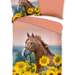 Dekbedovertrek Good Morning paard Beauty met naam