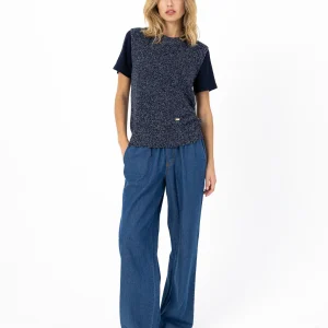 ELLIS DENIM BROEK - SILLE FIT - Denim blue