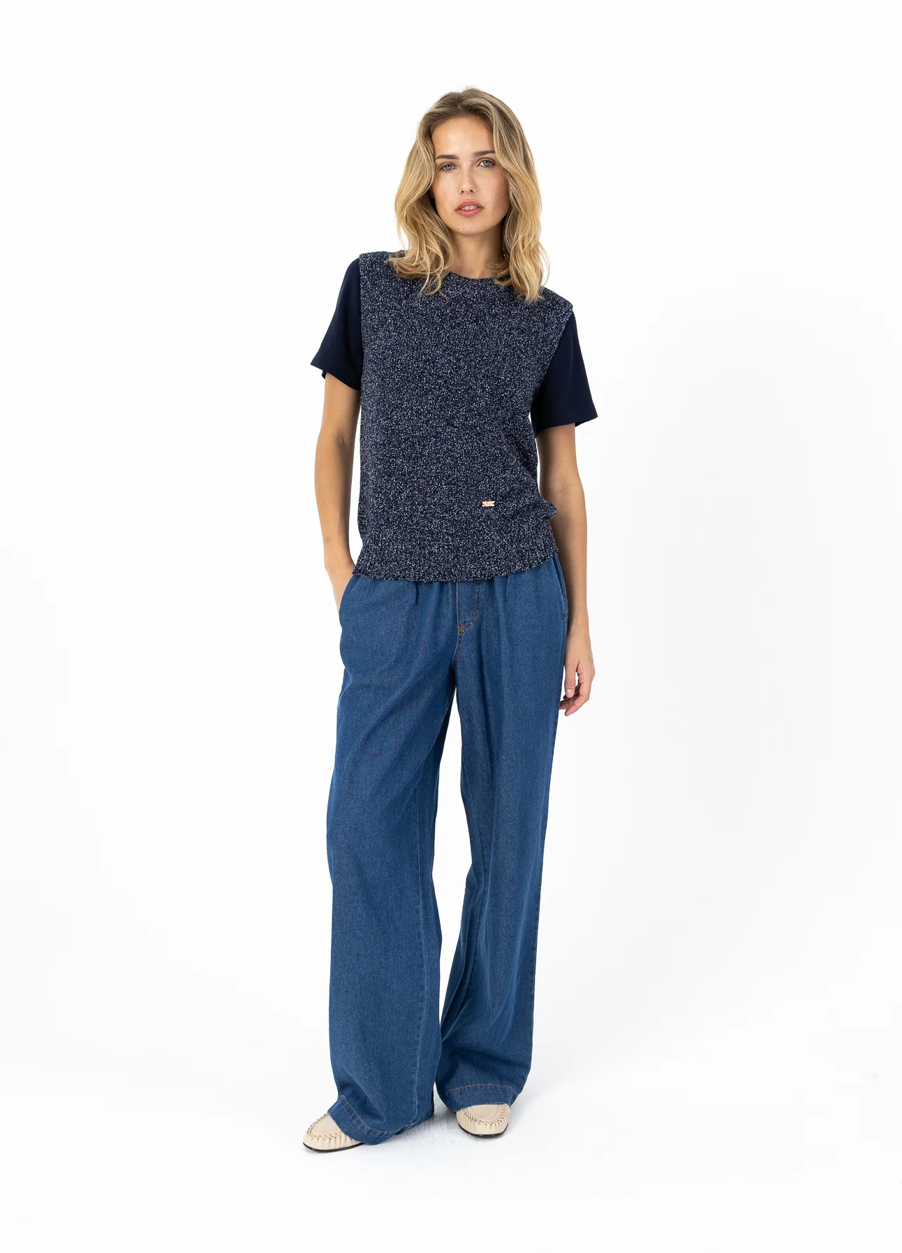 ELLIS DENIM BROEK - SILLE FIT - Denim blue - Afbeelding 2