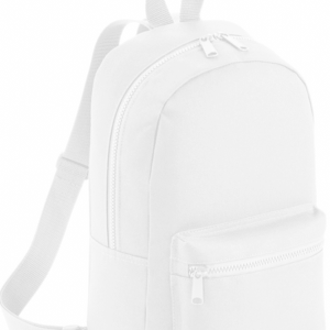 Kinderrugtas Fashion wit met naam