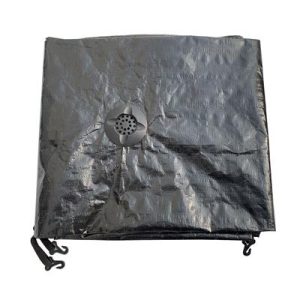 Trampoline afdekhoes 244 ZWART