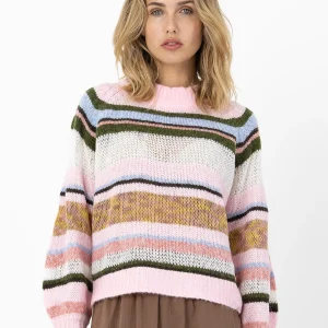 GEBREID MET STREPEN - Multicolor