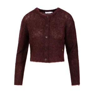 GEKNOPT GEBREIDE VEST IN ALPACA