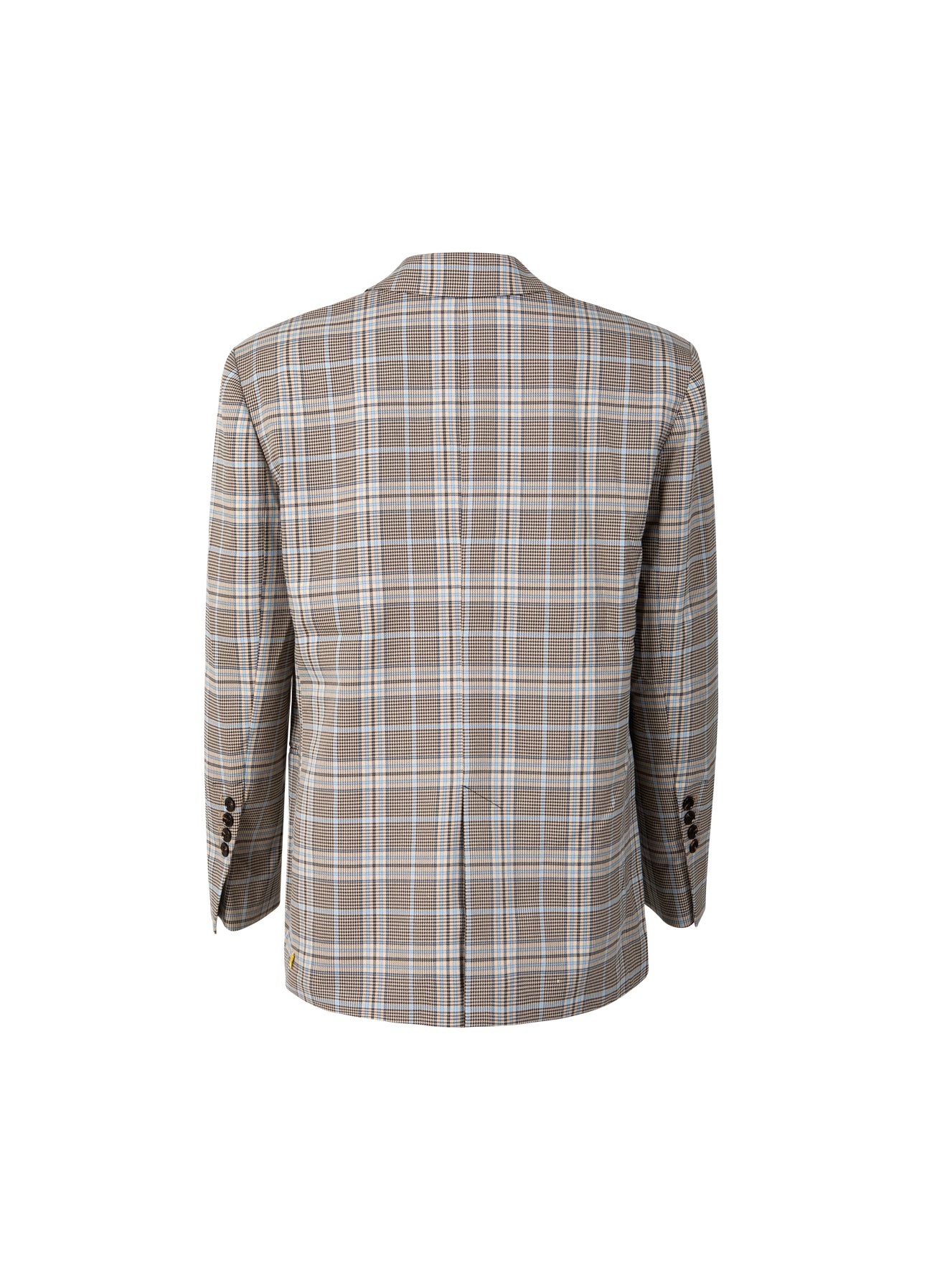 GERUITE BLAZER - Sand / blue check - Afbeelding 7