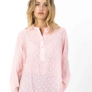 GESTIPTE SHIRT - Bon bon pink
