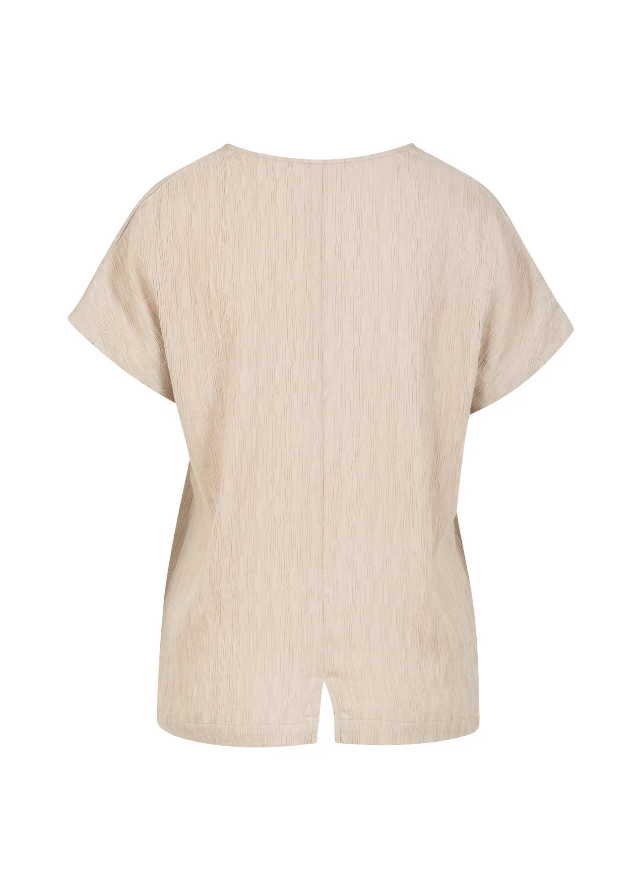 GESTRUCTUREERDE TOP - Warm sand - Afbeelding 3