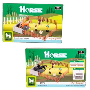 Horse Weide met wasbox