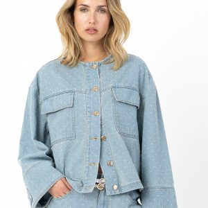 JAS IN DOT DENIM - Dot denim