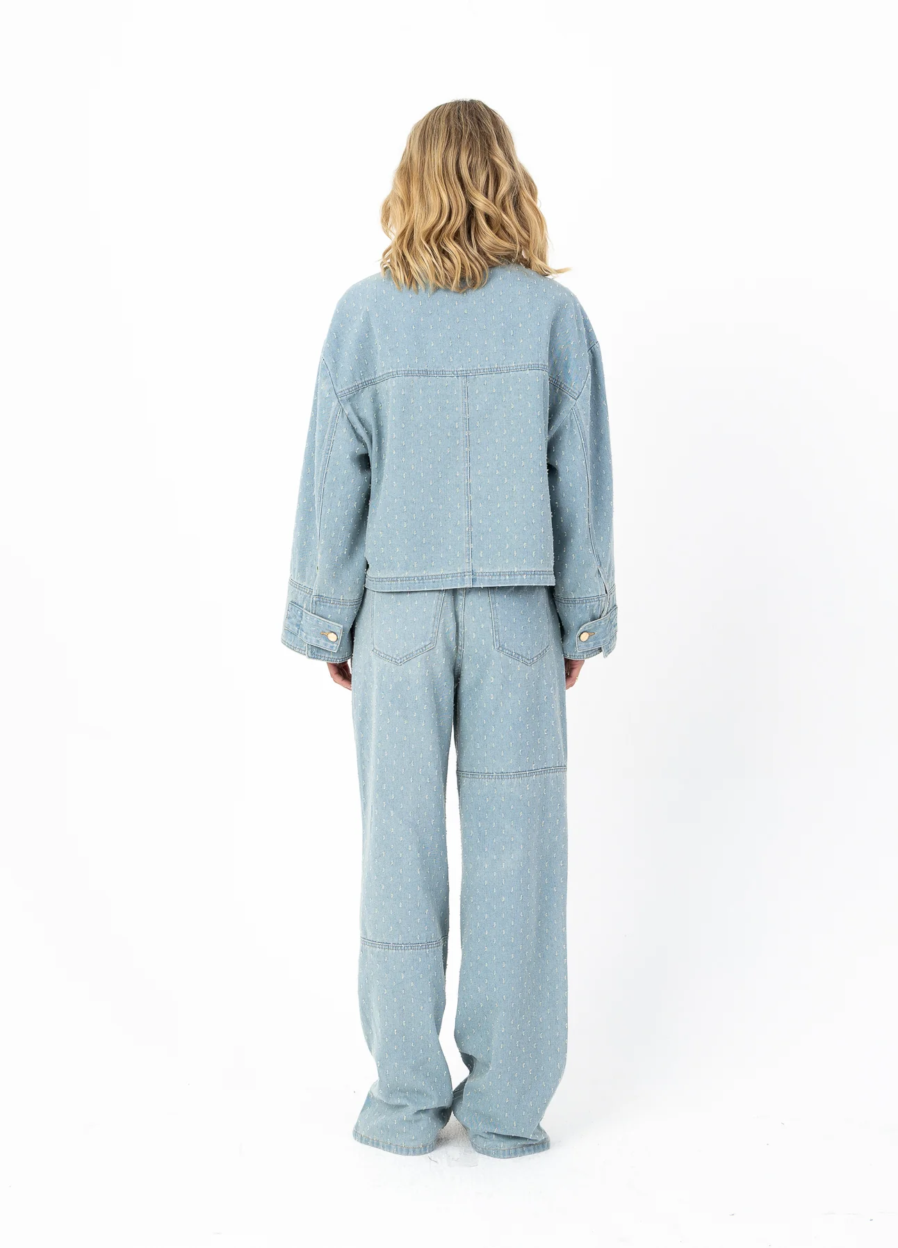 JEANS IN DOT DENIM - PETRA FIT - Dot denim - Afbeelding 3