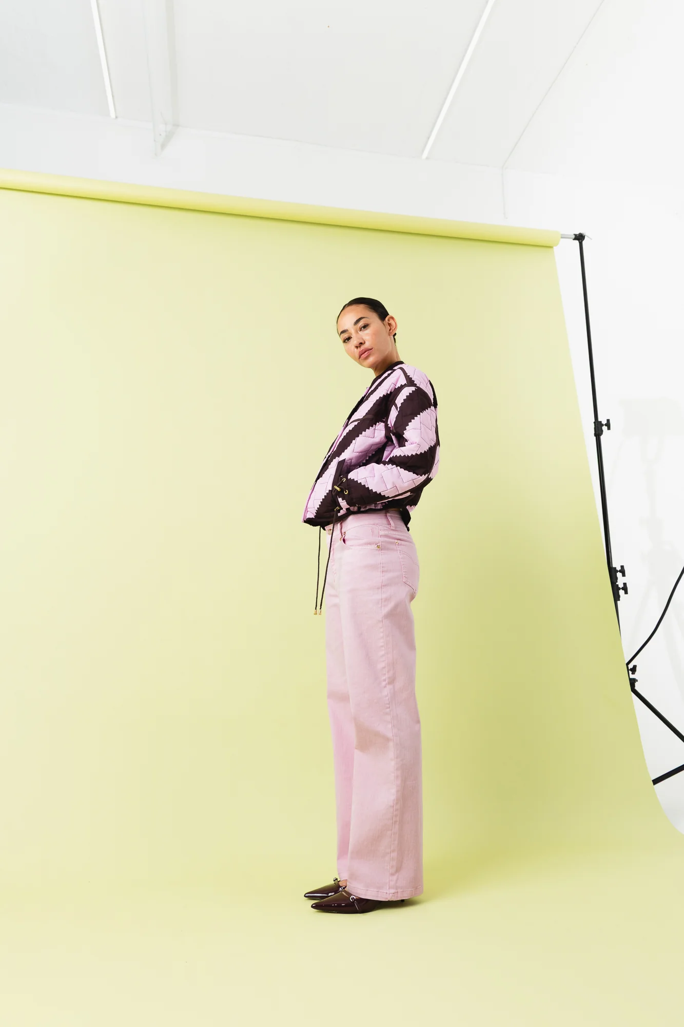 JEANS IN ROZE DENIM - PETRA FIT - Bon bon pink - Afbeelding 7