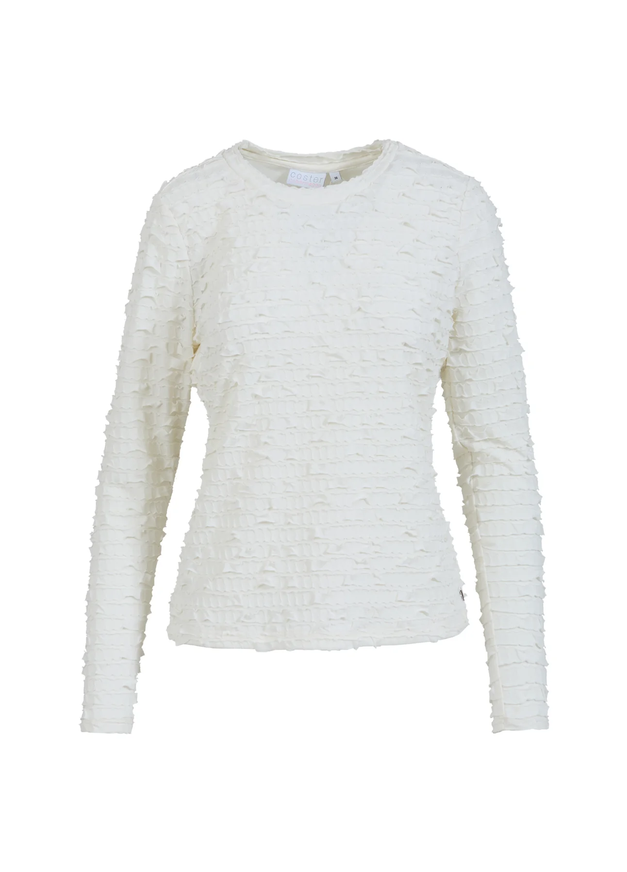 JERSEY BLOUSE - Creme - Afbeelding 2