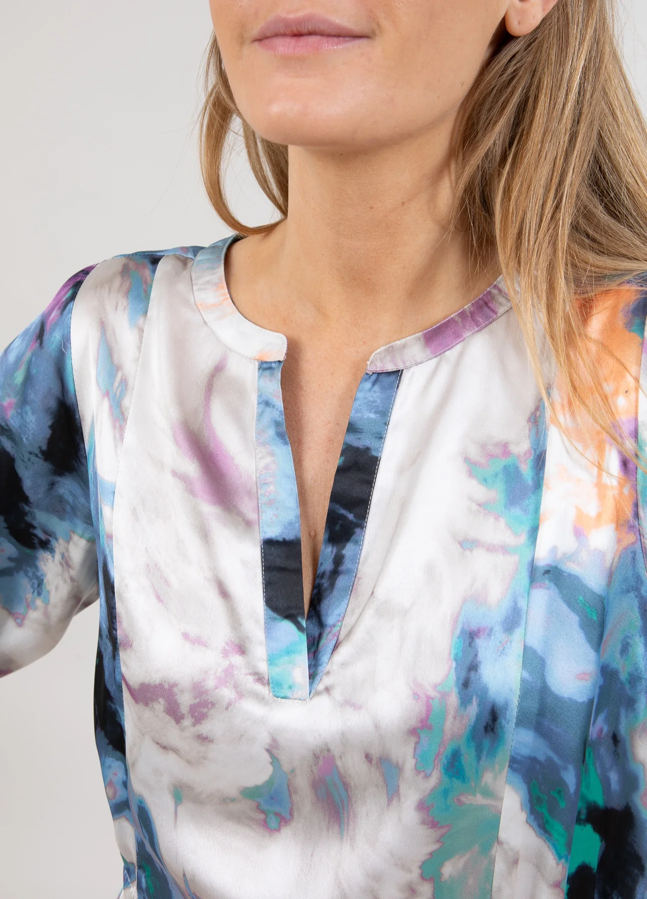 JURK IN SWIRL PRINT - Swirl print - Afbeelding 4