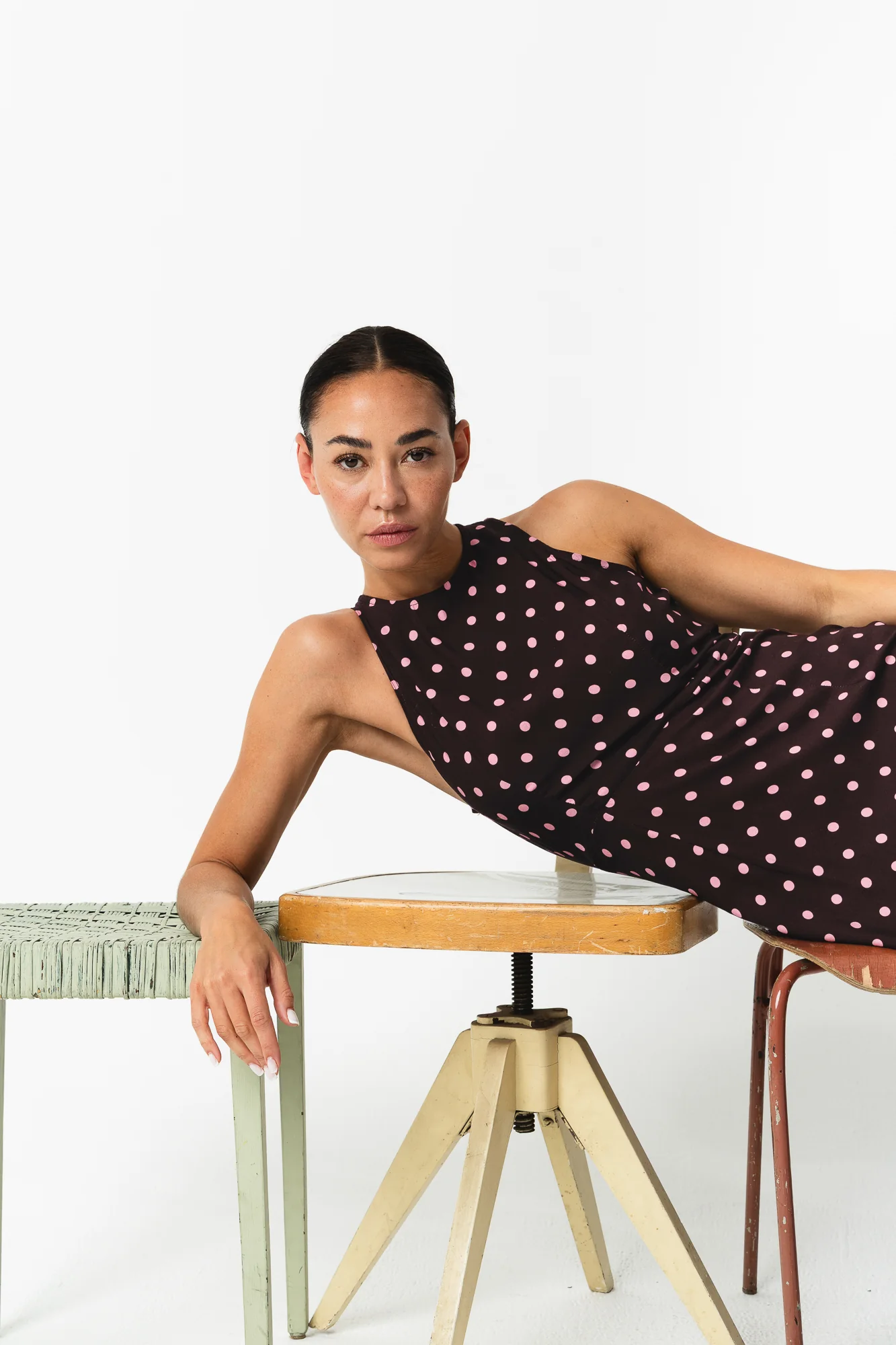 JURK MET STIPPEN - Dot print - Afbeelding 7