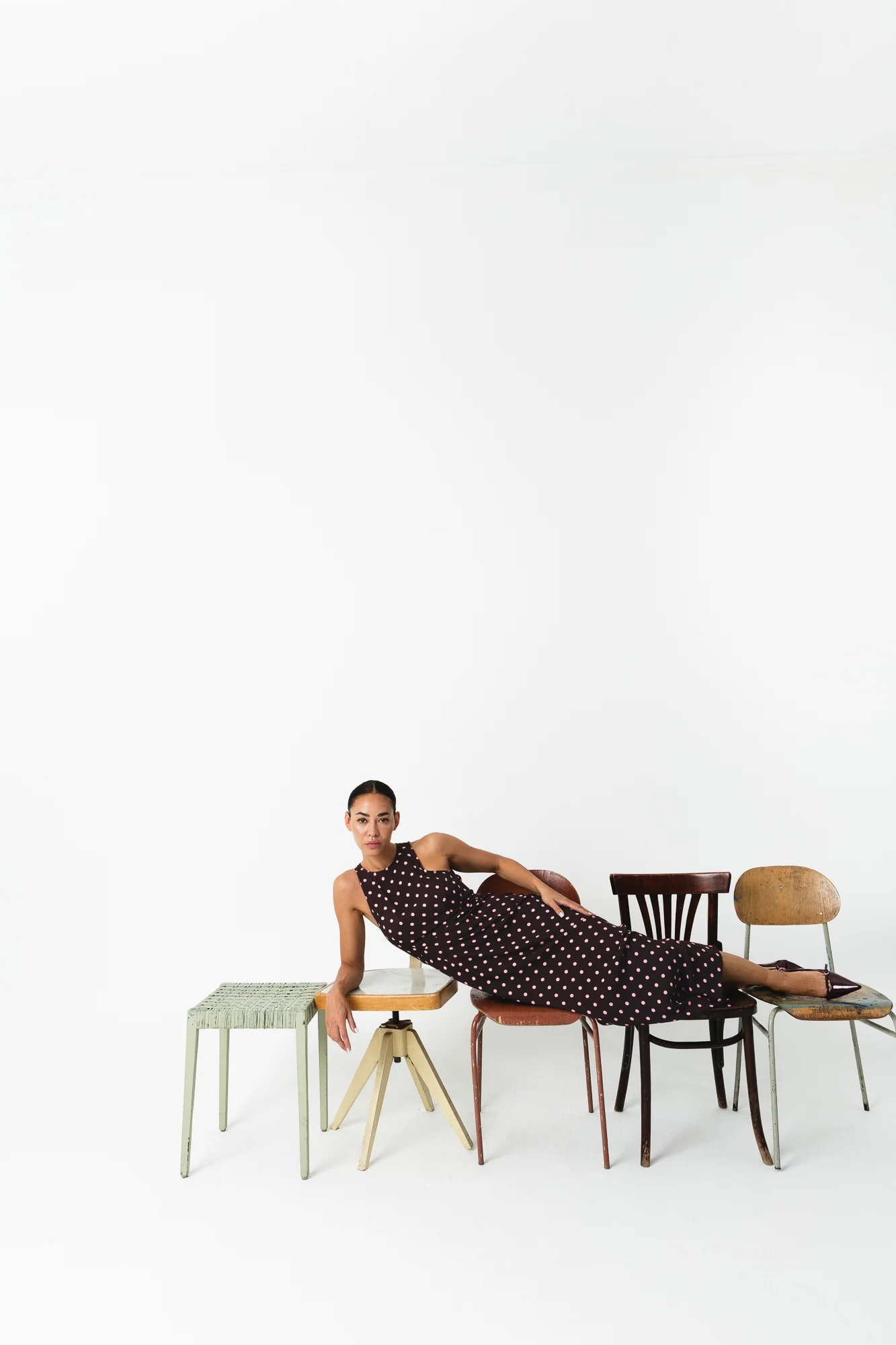 JURK MET STIPPEN - Dot print - Afbeelding 9