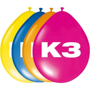 K3 Party Ballonnen – 8 stuks