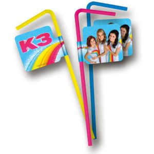 K3 Party Rietjes – 8 stuks