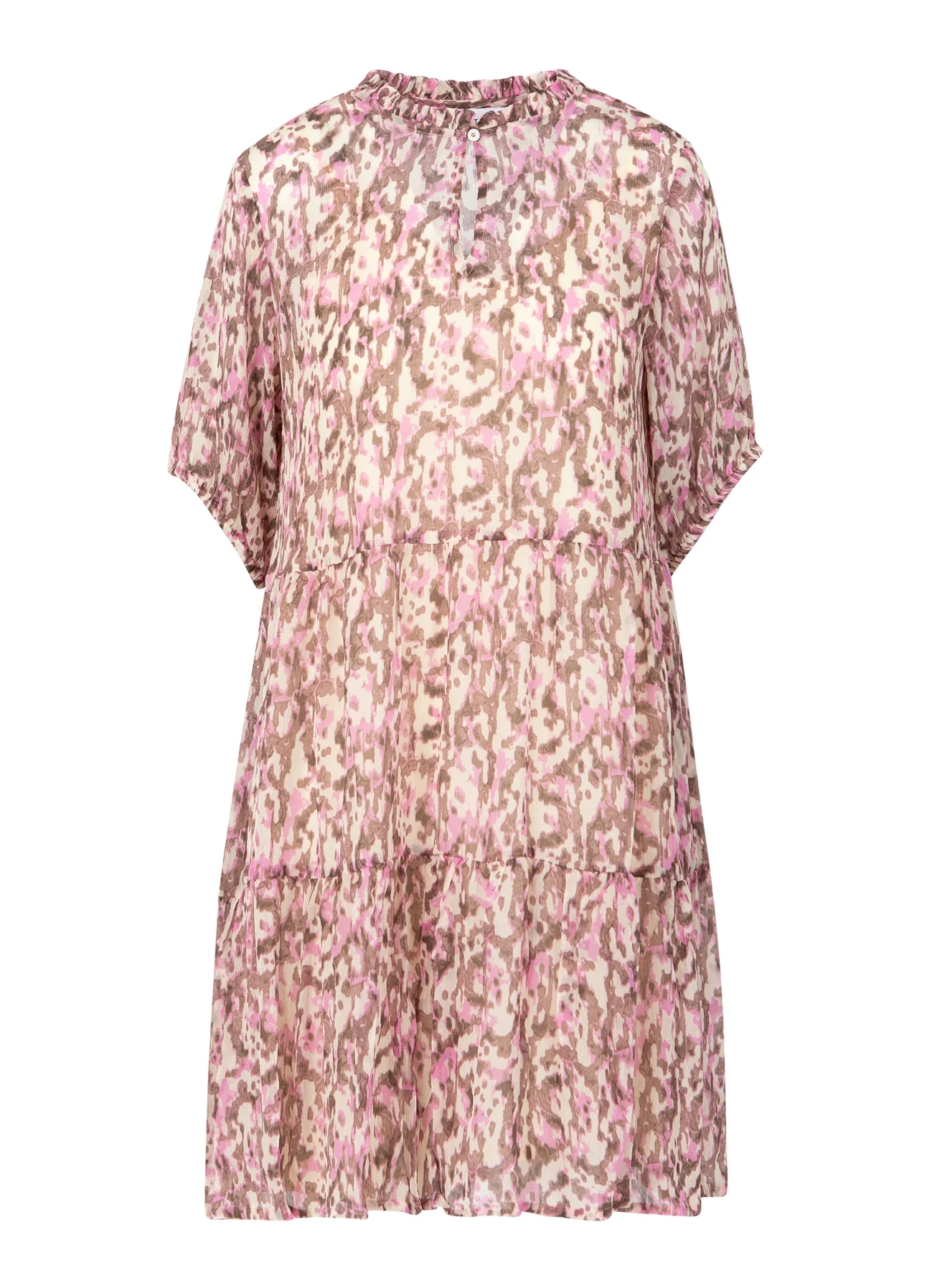 KORT JURKJE IN DROOMLANDSCHAP PRINT - Pink dreamscape print - Afbeelding 6