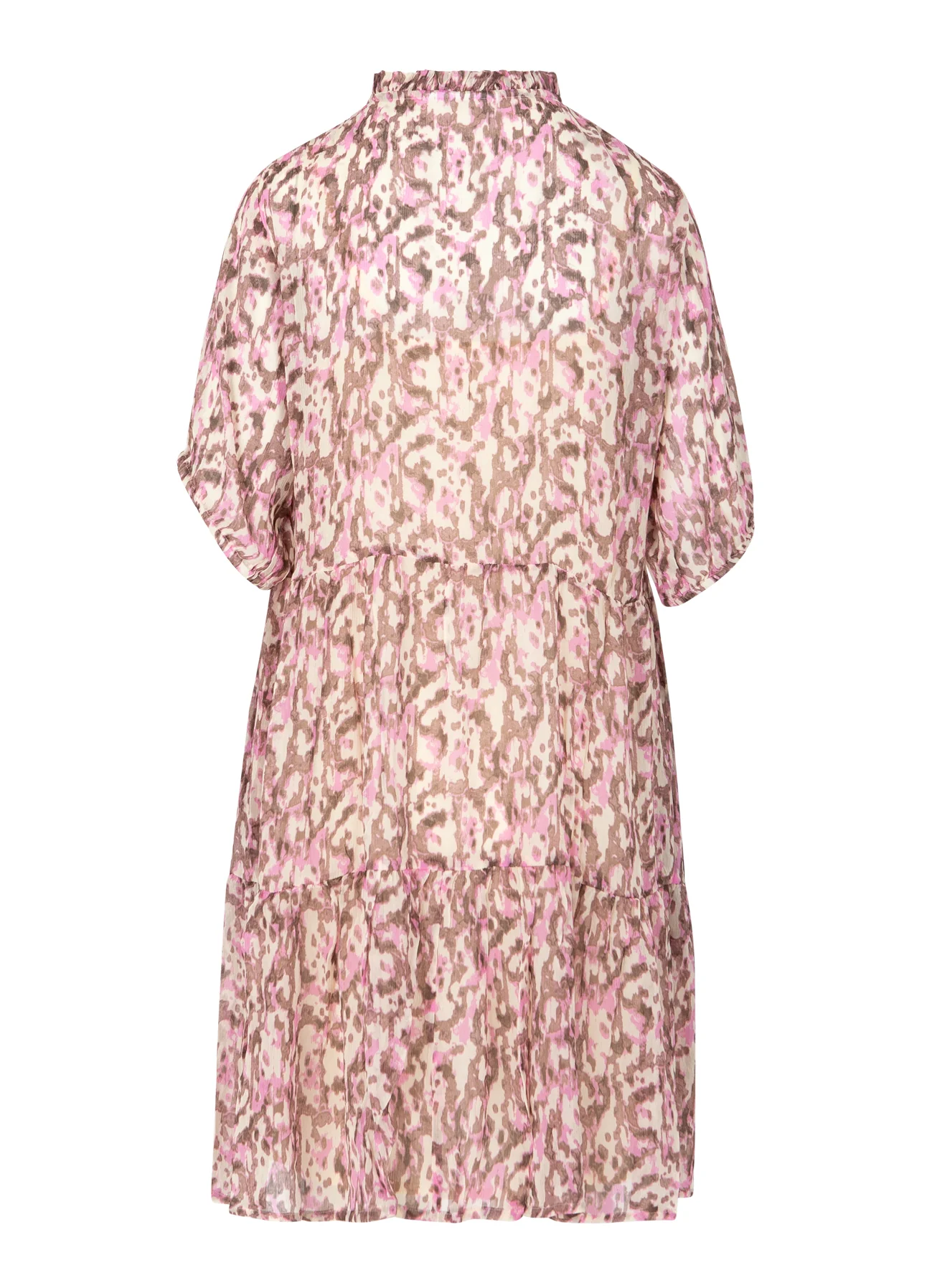 KORT JURKJE IN DROOMLANDSCHAP PRINT - Pink dreamscape print - Afbeelding 7