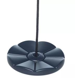 Kunststof schotelschommel Zwart