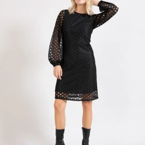 LACE DRESS - Black