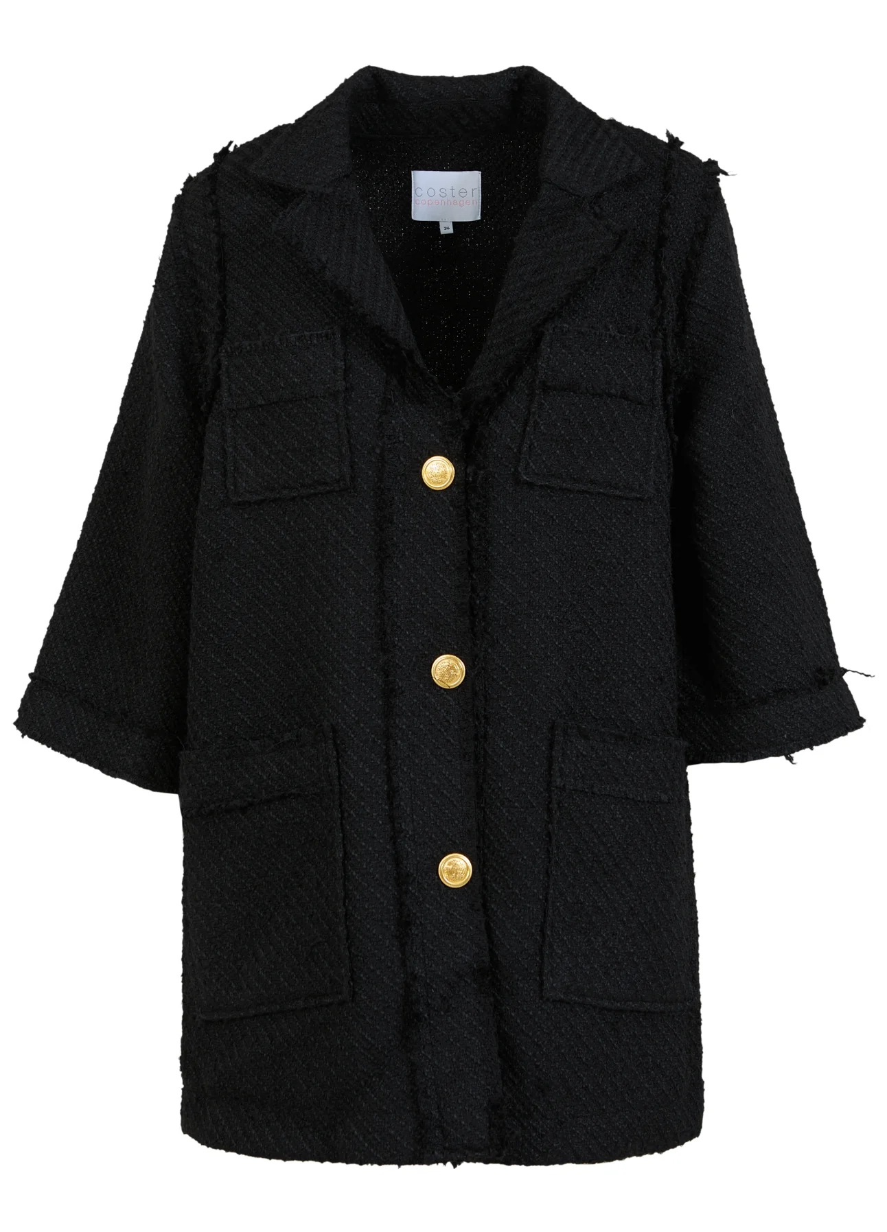 LANG BLOUZENJAS - Black - Afbeelding 7