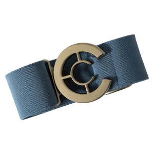 LOGO ELASTISCHE RIEM - Dusky blue - 521 (silver buckle)