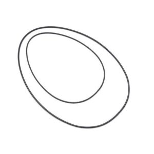 Metal egg ring 40x58cm black