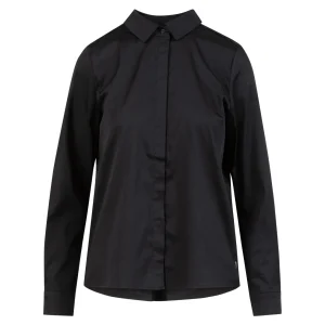 NAUWSLUITEND KLASSIEK OVERHEMD - Black