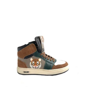 Bam Kinder Veterschoenen B1657 Bruin