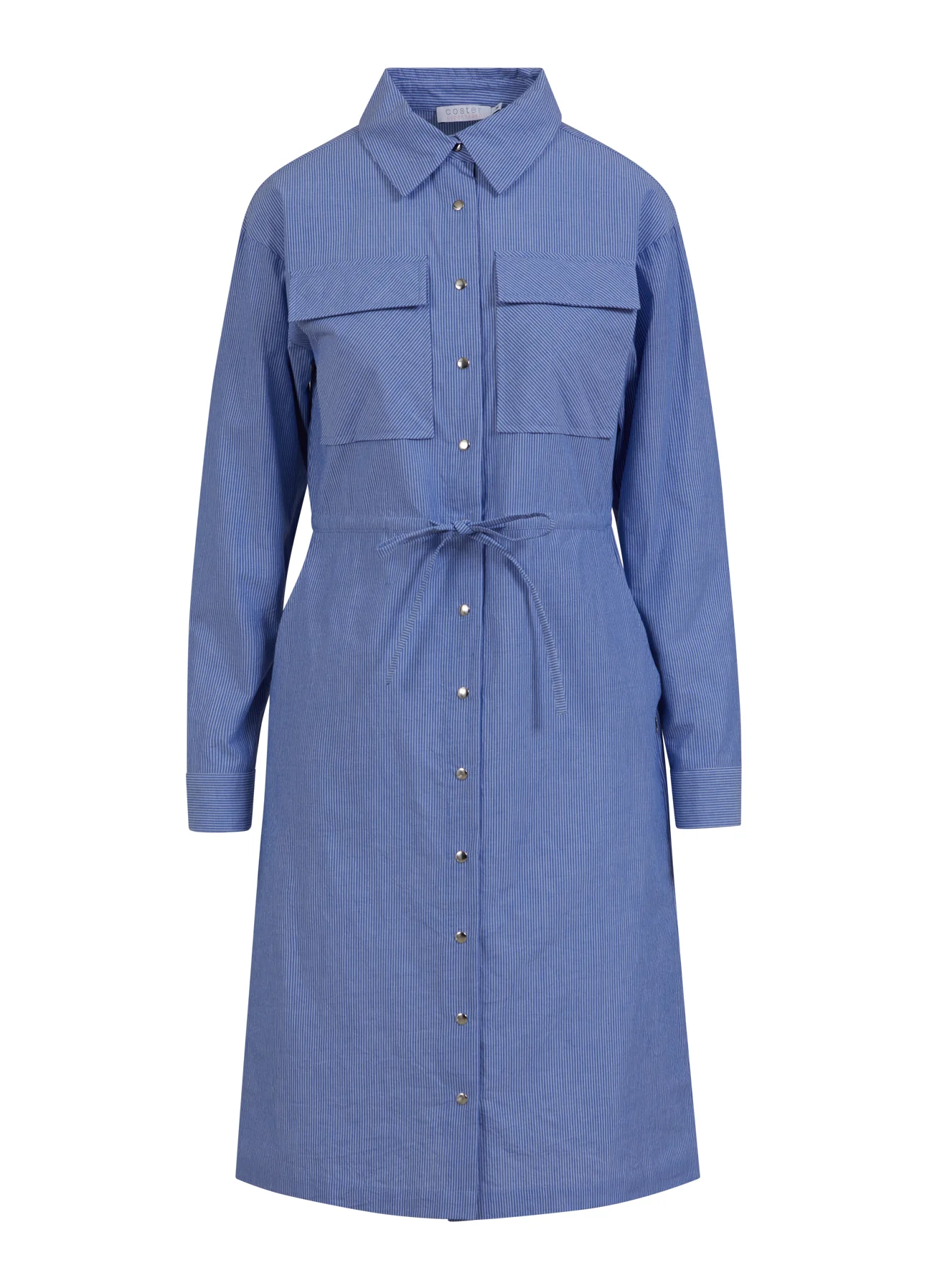 OVERHEMD JURK IN KAMER - Blue white stripe - Afbeelding 2