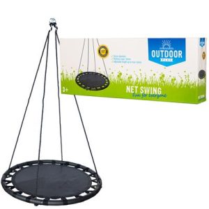 Outdoor Play Schommel mat 100cm Zwart