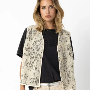 PAILLETTENVEST - Grey sequins